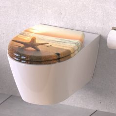   SCHÜTTE SEA STAR duroplast WC-ülőke lágyan záródó gyorskioldással