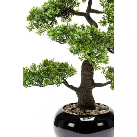 Emerald zöld mini fikusz bonsai műnövény 47 cm (414506)