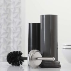 Sealskin Acero szürke WC-kefe és tartó (406129)