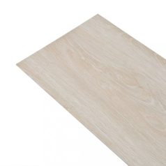   Klasszikus fehér tölgy nem öntapadó PVC padlólapok 2 mm 5,26 m² (245164)
