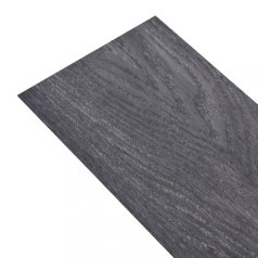   Fekete/fehér 2 mm-es öntapadó PVC padló burkolólap 5,02 m²   (245175)