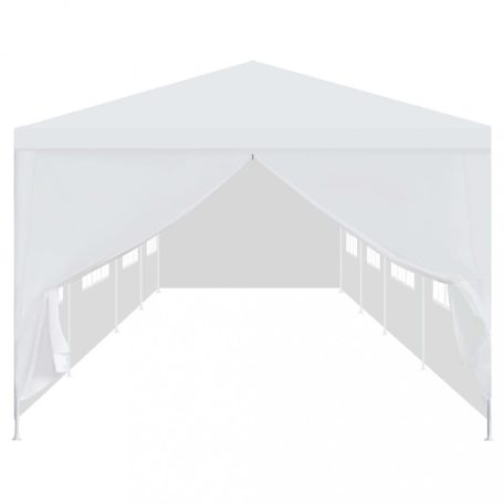 Fehér kerti pavilon 3 x 12 m (91429)