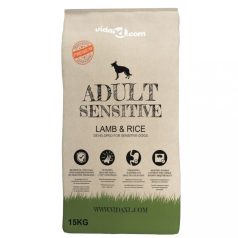   2 db „Adult Sensitive Lamb & Rice” prémium száraz kutyatáp 30 kg (275192)