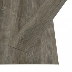   Szürke és barna öntapadós PVC padlódeszkák 4,46 m² 3 mm (143876)