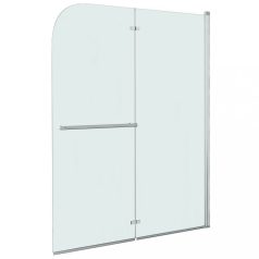   ESG zuhanykabin 2-paneles összecsukható ajtóval 120 x 140 cm (144677)