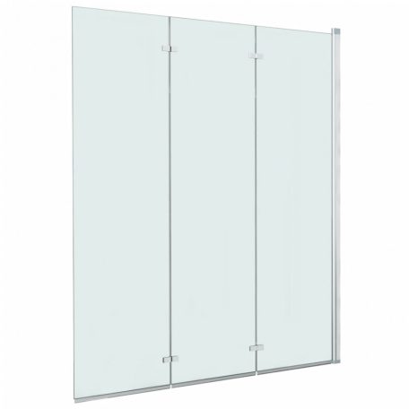 ESG zuhanykabin 3-paneles összecsukható ajtóval 130 x 138 cm (144679)