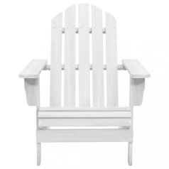 Fehér fa kerti szék (40860)