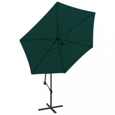 Zöld tartókarral ellátott napernyő 3 m (42200)