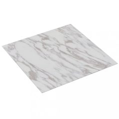   Fehér márvány öntapadó PVC padló burkolólap 5,11 m² (144872)
