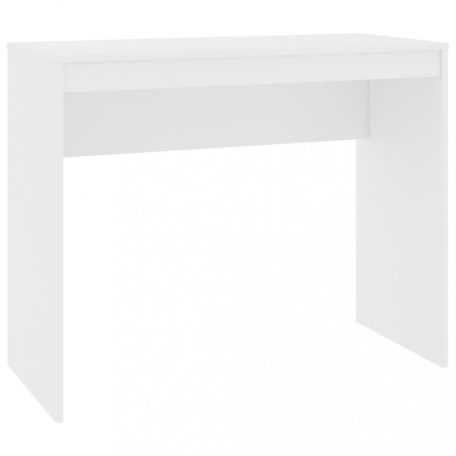 Fehér forgácslap íróasztal 90 x 40 x 72 cm (800378)