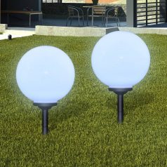   4 db kültéri gyalogjáró LED-lámpa cölöppel 30 cm (277116)