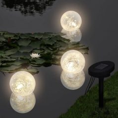 6 darab LED úszólámpa tavakhoz és medencékhez (277120)