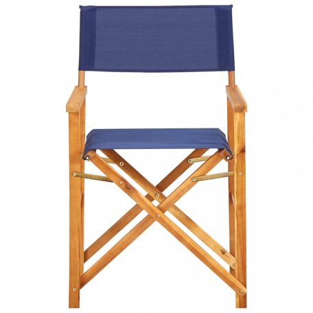 Kék tömör akácfa rendezői szék (45952)