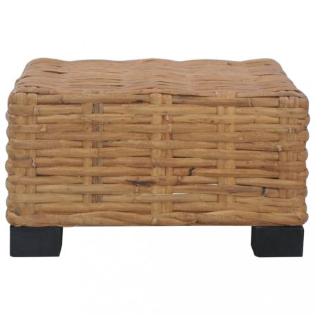 Természetes rattan dohányzóasztal 47 x 47 x 28 cm (286282)