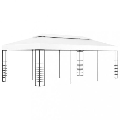 Fehér pavilon 6 x 3 m (47957)