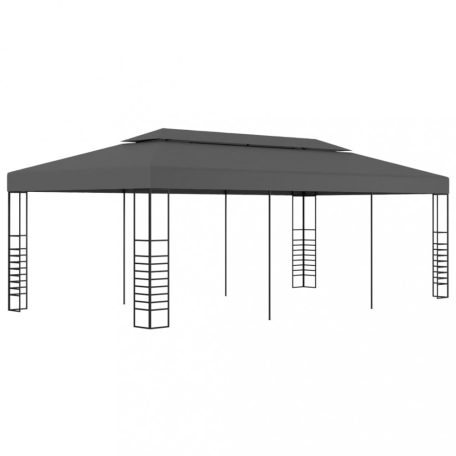 Antracitszürke pavilon 3 x 6 m (47959)