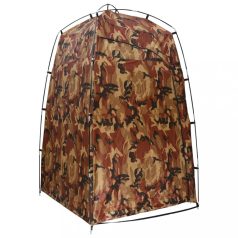 Terepszínű zuhany/wc/öltöző-kabin sátor