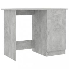   Betonszürke forgácslap íróasztal 100 x 50 x 76 cm (801084)
