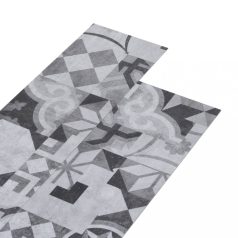   Szürke mintás 2 mm-es öntapadó PVC padlóburkolat 5,02 m² (146561)