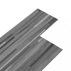   Csíkos szürke 3 mm-es öntapadó PVC padlóburkolat 4,46 m² (146576)
