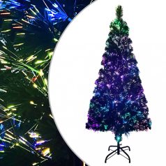   Zöld száloptikás műkarácsonyfa állvánnyal 180 cm (321028)
