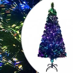   Zöld száloptikás műkarácsonyfa állvánnyal 240 cm (321030)