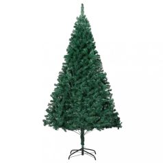 Zöld PVC műkarácsonyfa vastag ágakkal 150 cm (321034)