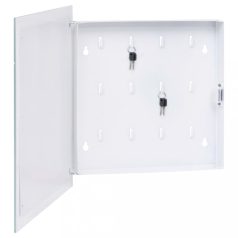 Fehér kulcsszekrény mágneses lappal 35 x 35 x 5,5 cm