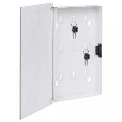   Fehér kulcsszekrény mágneses lappal 30 x 20 x 5,5 cm (322778)
