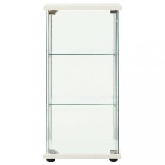 Fehér edzett üveg tárolószekrény (322797)