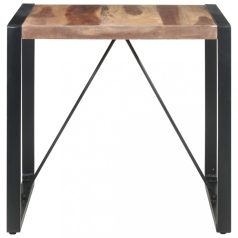   Paliszander felületű tömör fa étkezőasztal 80 x 80 x 75 cm (321602)
