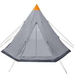 4 személyes szürke sátor (93032)