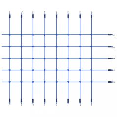 Kék mászóháló 200 x 150 cm (93175)