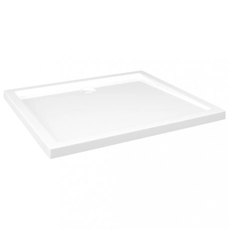 Téglalap alakú fehér ABS zuhanytálca 80 x 90 cm (148908)