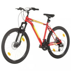   21 sebességes piros mountain bike 27,5 hüvelykes kerékkel 50 cm (3067218)
