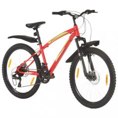   21 sebességes piros mountain bike 26 hüvelykes kerékkel 42 cm (3067223)