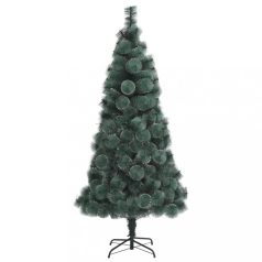 Zöld PET műkarácsonyfa állvánnyal 120 cm (328482)