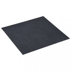   20 db fekete márvány mintás öntapadó PVC padlólap 1,86 m² (330161)