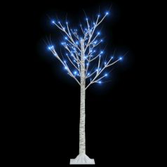   120 LED-es beltéri/kültéri kék fűz karácsonyfa 1,2 m (328674)