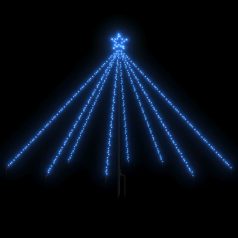  Kül- és beltéri karácsonyi kék favilágítás 400 LED-del 2,5 m (328731)