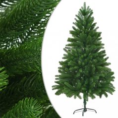   Zöld műkarácsonyfa LED-ekkel és gömbszettel 180 cm (3077641)