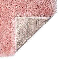   Magas szálú rózsaszín bozontos szőnyeg 160 x 230 cm 50 mm (340044)