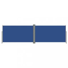 Kék behúzható oldalsó napellenző 180 x 600 cm (318004)