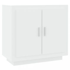Fehér szerelt fa tálalóasztal 80 x 40 x 75 cm (811817)