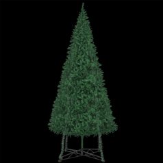 Zöld műkarácsonyfa állvánnyal 500 cm (344305)