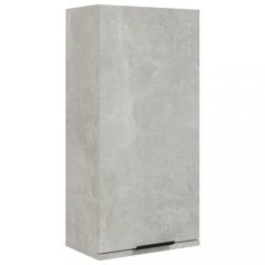 Betonszürke fali fürdőszobaszekrény 32x20x67 cm (811299)