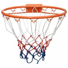 Narancssárga acél kosárlabda gyűrű 39 cm (93660)