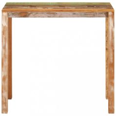   Tömör újrahasznosított fa bárasztal 112 x 55 x 108 cm (350318)