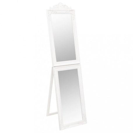 Fehér szabadon álló tükör 40 x 160 cm (351520)