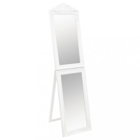 Fehér szabadon álló tükör 45x180 cm (351524)